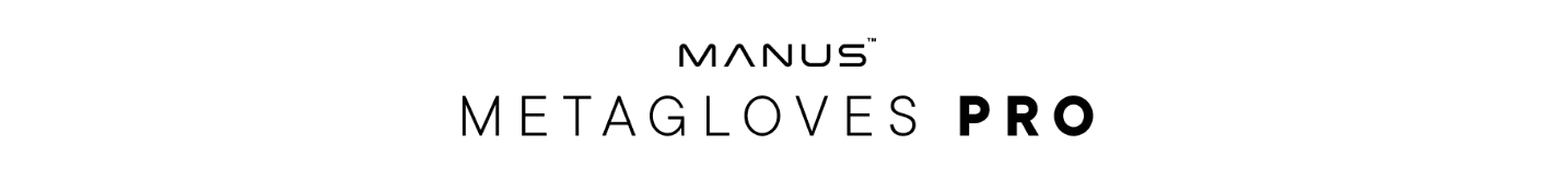 MANUS Metagloves Pro 高精度数据手套